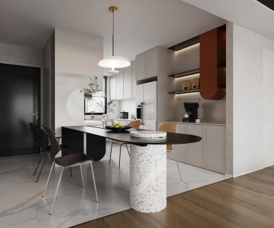 现代简约餐厅3D模型下载